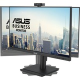 ASUS BE249QFK Videokonferenzmonitor, LED-Monitor 60.5 cm (23.8 Zoll), schwarz, FullHD, IPS, Webcam, Mikrofon, 100Hz Panel