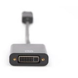 Digitus Adapter / Konverter DisplayPort > DVI schwarz, 15cm 