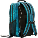 HP Campus XL Rucksack (Tartan Plaid) mint/schwarz, 40,9 cm (16,1 Zoll)