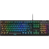 Sharkoon SKILLER SGK30, Gaming-Tastatur schwarz, ES-Layout, Huano Blue