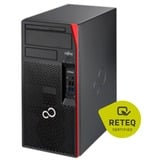 Fujitsu ESPRIMO P757 E85+ Generalüberholt, PC-System schwarz/rot, Windows 10 Pro 64-Bit