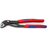 KNIPEX Cobra QuickSet Rohr- / Wasserpumpen-Zange 87 22 250 rot/blau, Länge 250mm, für Rohre bis 2"