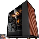 ALTERNATE Gaming-PC Design Edition • RTX 4080 SUPER • AMD Ryzen™ 9 7900X3D • 32 GB RAM schwarz/holz, Windows 11 Home 64-Bit