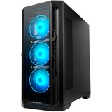 Chieftec Apex GA-01B-TG-OP       , Tower-Gehäuse schwarz, Tempered Glass