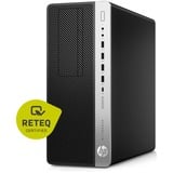 HP EliteDesk 800 G5 MT Generalüberholt, PC-System schwarz/silber, Windows 11 Pro 64-Bit