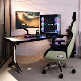 Thermaltake Single RGB Gaming Monitor Arm, Monitorhalterung schwarz, für Monitore 17" - 49"