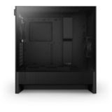 NZXT H5 Flow ( 2024 ) , Tower-Gehäuse schwarz, Tempered Glass