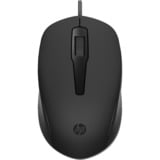 HP 150 Wired Mouse, Maus schwarz