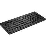 HP 355 Kompakte Bluetooth-Tastatur für mehrere Geräte schwarz, DE-Layout, Plunger