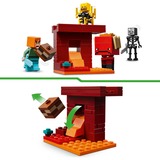 LEGO 21266 Minecraft Das Lava-Duell im Nether, Konstruktionsspielzeug 