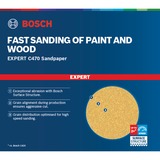 Bosch Expert C470 Schleifblatt, Ø 125mm, K240 ungelocht 50 Stück, für Exzenterschleifer