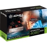 INNO3D GeForce RTX 4080 SUPER ICHILL FROSTBITE, Grafikkarte DLSS 3, 3x DisplayPort, 1x HDMI 2.1