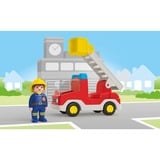 PLAYMOBIL 71683 Junior: Feuerwehrleiterfahrzeug, Konstruktionsspielzeug 