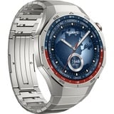 Huawei Watch GT5 PRO 46mm (Vili-B29M), Smartwatch grau, Gehäuse aus Titan und Keramik, graues Titanarmband