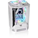 Thermaltake The Tower 250 , Tower-Gehäuse weiß, Tempered Glass