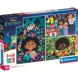 Clementoni Supercolor - Disney Encanto, Puzzle 3x 48 Teile