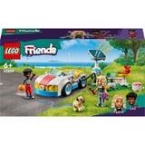 LEGO 42609 Friends E-Auto mit Ladestation, Konstruktionsspielzeug 