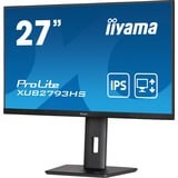 iiyama ProLite XUB2793HS-B7, LED-Monitor 68.6 cm (27 Zoll), schwarz (matt), FullHD, IPS, ergonomischer Standfuß, 100Hz Panel