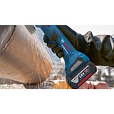 Bosch Akku-Winkelschleifer GWS 18V-7 Professional solo blau/schwarz, ohne Akku und Ladegerät, L-BOXX