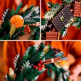 LEGO 10340 Icons Weihnachtskranz, Konstruktionsspielzeug 