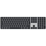 Apple Magic Keyboard mit Touch ID und Ziffern­block silber/schwarz, DK-Layout, für Mac Modelle mit Apple Chip