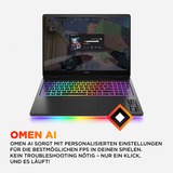 OMEN MAX 16-ah0073ng, Gaming-Notebook schwarz, Intel® Core™ Ultra 7 255HX, NVIDIA GeForce RTX 5070 Ti, 32 GB DDR5, 2 TB SSD, Windows 11 Home