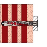 fischer Langschaftdübel DuoXpand 10x140 T R hellgrau/rot, 50 Stück