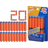 Hasbro Nerf N Series N1 Darts 20x, Dartblaster blau/orange