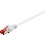 goobay Patchkabel RJ45 Cat.6 S/FTP weiß, 25 Meter