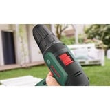 Bosch Akku-Schlagbohrschrauber EasyImpact 1200 + Bit- und Bohrer-Set grün/schwarz, 2x Li-Ionen Akku 1,5Ah, Koffer