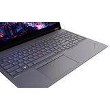 Lenovo ThinkPad P16 G2 (21FA0045GE), Notebook grau/schwarz, Windows 11 Pro 64-Bit, 40.6 cm (16 Zoll) & 60 Hz Display, 1 TB SSD