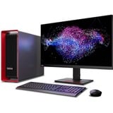 Lenovo ThinkStation P8 (30HH0014GE), PC-System schwarz/rot, Windows 11 Pro 64-Bit