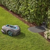 GARDENA Mähroboter smart SILENO pro 600m² grau/türkis, Li-Ionen Akku, LONA-Technologie