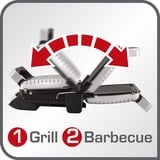 Tefal Kontaktgrill SuperGrill Timer GC451B12 silber, 2.000 Watt