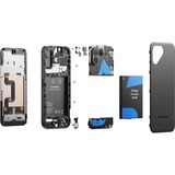 Fairphone 5 128GB, Handy Matte Black, Android 13, Dual SIM, 6 GB