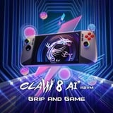 MSI Claw 8 AI+ A2VM-015, Handheld-Konsole beige/schwarz