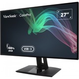 ViewSonic VP2768a-4K, LED-Monitor 68.5 cm (27 Zoll), schwarz (matt), UltraHD/4K, AH-IPS, USB-C, Pantone validiert