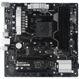 Biostar B450MX-S, Mainboard schwarz