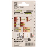 fischer Dübel SX Plus Green 6x50 K grün, 10 Stück