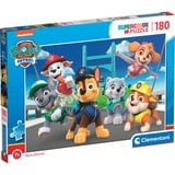 Clementoni Supercolor - Paw Patrol, Puzzle 180 Teile