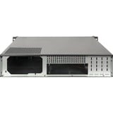 Inter-Tech IPC 2U-2504, Server-Gehäuse schwarz, 2 Höheneinheiten