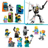 LEGO 60421 City Achterbahn mit Roboter-Mech, Konstruktionsspielzeug 