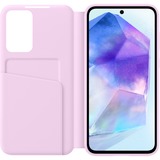 SAMSUNG Smart View Wallet Case, Handyhülle lavendel, Samsung Galaxy A55 5G