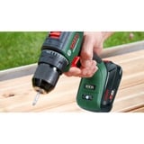 Bosch Akku-Bohrschrauber UniversalDrill 18V-60 grün/schwarz, 2x Li-Ionen Akku 2,0Ah, Koffer, POWER FOR ALL ALLIANCE