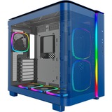 Montech KING 95 PRO  , Tower-Gehäuse blau, Tempered Glass x 2