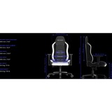 Vertagear SL3800, Gaming-Stuhl schwarz/carbon, ContourMax Lumbar, VertaAir, Hygennx