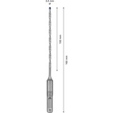 Bosch Expert Hammerbohrer SDS-plus-7X, Ø 3,5mm Arbeitslänge 100mm