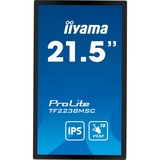 iiyama ProLite TF2238MSC-B1, LED-Monitor 54.5 cm (21.5 Zoll), schwarz, FullHD, Touchscreen, HDMI