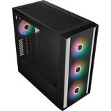 Cooler Master MasterBox 600, Tower-Gehäuse schwarz, Tempered Glass