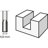 Dremel HSS Nutfräser Ø 4,8mm (652) 1 Stück, Schaft Ø 3,2mm